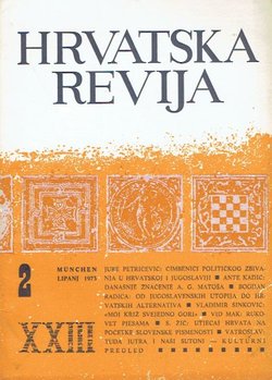 Hrvatska revija XXIII/2/1973
