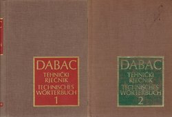 Tehnički rječnik I-II
