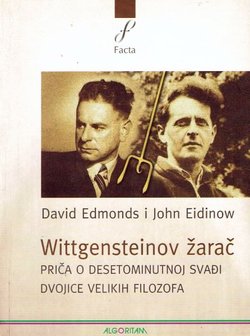 Wittgensteinov žarač. Priča o desetominutnoj svađi dvojice velikih filozofa
