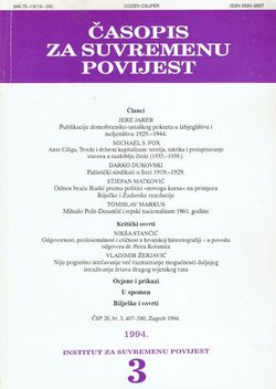Časopis za suvremenu povijest 3/1994