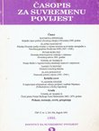 Časopis za suvremenu povijest 2/1995