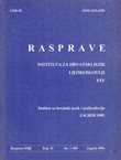 Rasprave Instituta za hrvatski jezik i jezikoslovlje XXV/1999