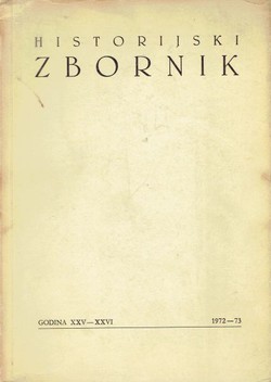 Historijski zbornik XXV-XXVI/1972-73