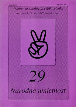 Narodna umjetnost 29/1992