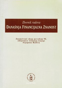 Zbornik radova "Današnja financijalna znanost"