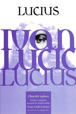 Lucius. Zbornik radova XV/22/2017