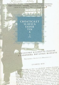 Croatica et Slavica Iadertina 5/2009