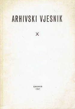 Arhivski vjesnik X/1967