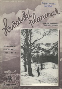 Hrvatski planinar XXXIV/10/1938