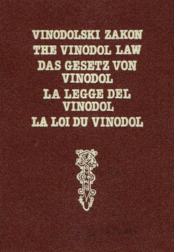 Vinodolski zakon / The Vinodol Law / Das Gesetz von Vinodol / La legge del Vinodol / La loi du Vinodol