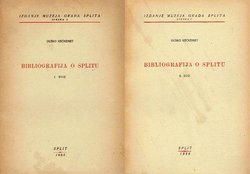 Bibliografija o Splitu I-II