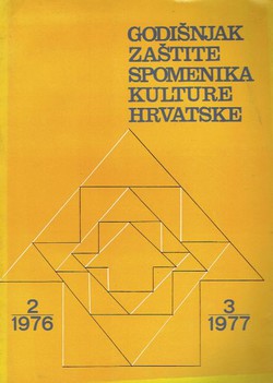 Godišnjak zaštite spomenika kulture Hrvatske 2-3/1976-77