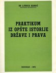 Praktikum iz opšte istorije države i prava