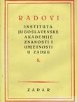 Radovi Instituta JAZU u Zadru 8/1961