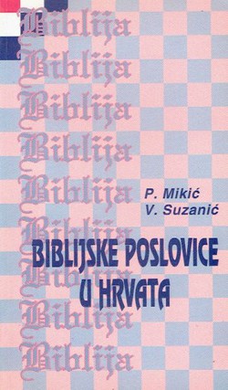 Biblijske poslovice u Hrvata