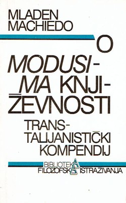 O modusima književnosti. Trans-talijanistički kompendij (2.proš.izd.)