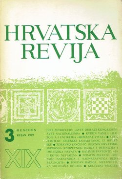 Hrvatska revija XIX/3/1969