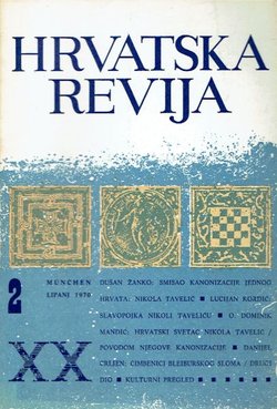 Hrvatska revija XX/2/1970