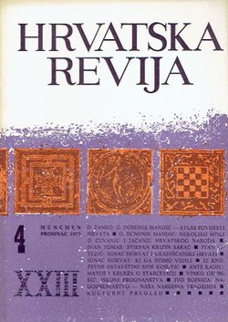Hrvatska revija XXIII/4/1973