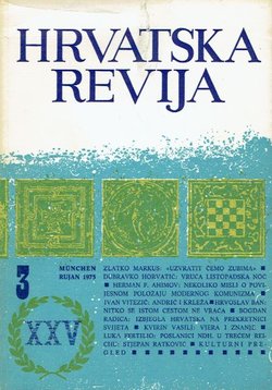 Hrvatska revija XXV/3/1975