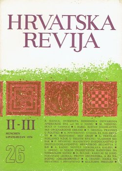 Hrvatska revija 26/2-3/1976