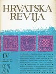 Hrvatska revija 27/4/1977