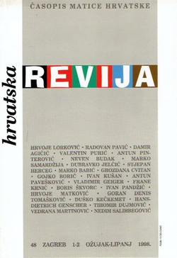 Hrvatska revija 48/1-2/1998