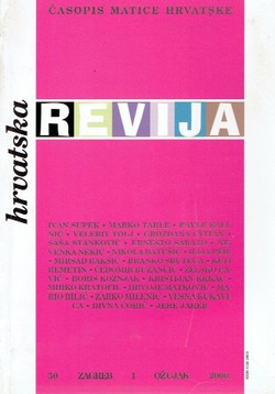 Hrvatska revija 50/1/2000