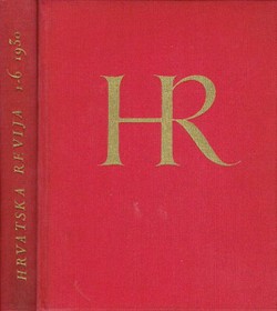 Hrvatska revija III/1-6/1930