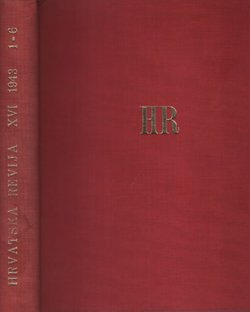 Hrvatska revija XVI/1-6/1943