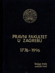 Pravni fakultet u Zagrebu 1776-1996 III.3 Nastavnici Fakulteta 1926-1950. (kožni uvez)