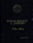 Pravni fakultet u Zagrebu 1776-1996 IV.1. Građa za bibliografiju nastavnika Fakulteta 1776-1926. (kožni uvez)