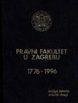 Pravni fakultet u Zagrebu 1776-1996 IV.2. Građa za bibliografiju nastavnika Fakulteta 1926-1950. (kožni uvez)