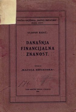 Današnja financijalna znanost