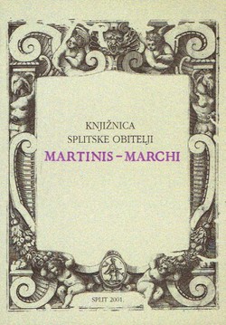Knjižnica splitske obitelji Martinis - Marchi