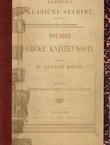 Povjest grčke književnosti I. Povjest grčke poezije u klasično vrijeme
