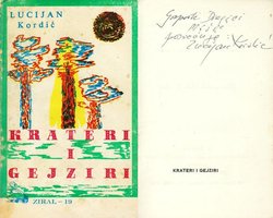 Krateri i gejziri. Eseji, zapisi i pjesme