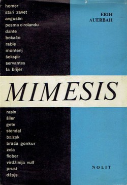 Mimesis. Prikazivanje stvarnosti u zapadnoj književnosti