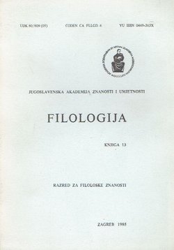 Filologija 13/1985