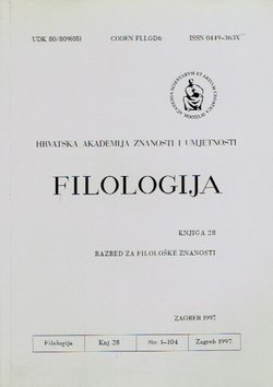 Filologija 28/1997