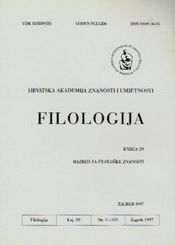 Filologija 29/1997