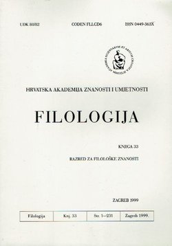 Filologija 33/1999