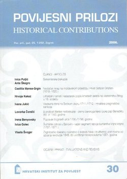 Povijesni prilozi 30/2006