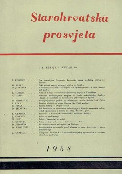 Starohrvatska prosvjeta, III. serija 10/1968