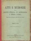 Atti e memorie della Societa Istriana di archeologia e storia patria LI-LII/1939-40
