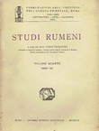 Studi Rumeni IV/1929-30