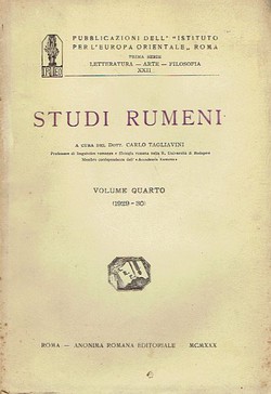 Studi Rumeni IV/1929-30