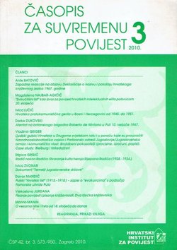 Časopis za suvremenu povijest 3/2010