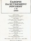 Časopis za suvremenu povijest 1-2/1990