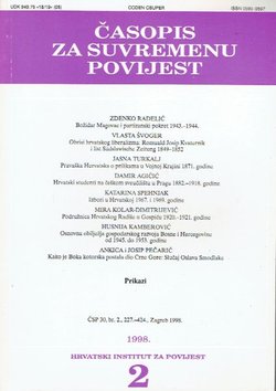 Časopis za suvremenu povijest 2/1998